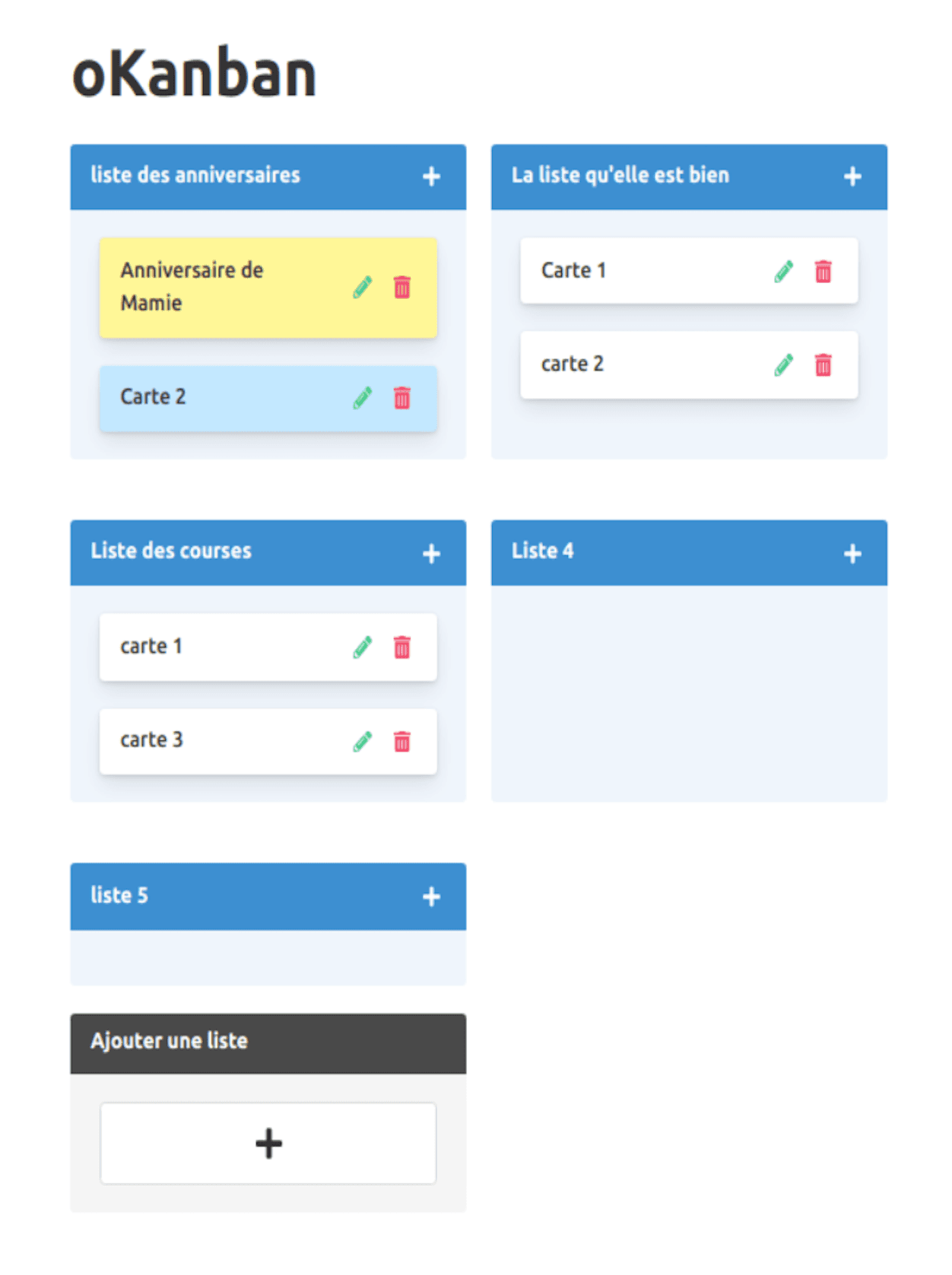 Image du projet O'Kanban